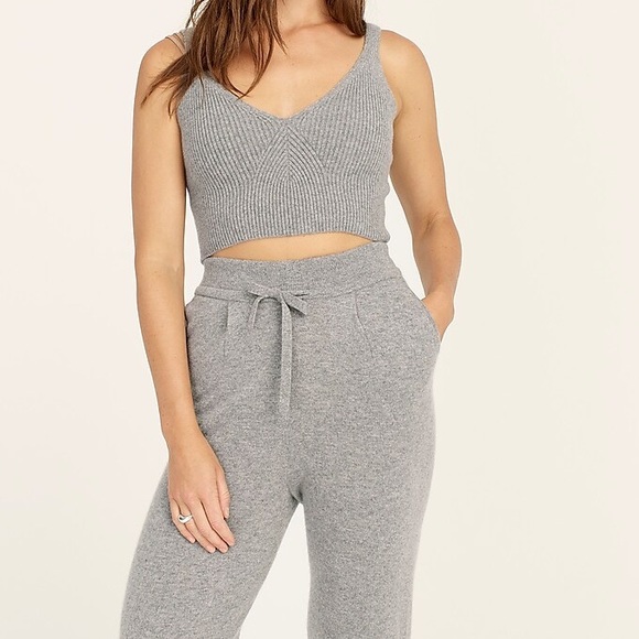 J.Crew Cashmere drawstring sweatpants size XXS NWT